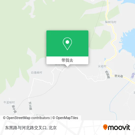 东黑路与河北路交叉口地图