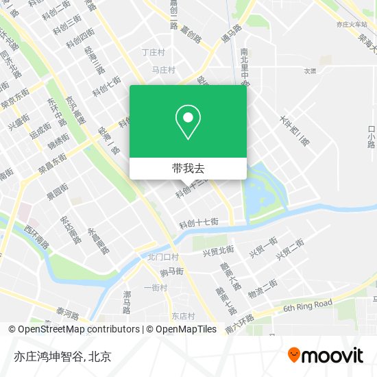 亦庄鸿坤智谷地图