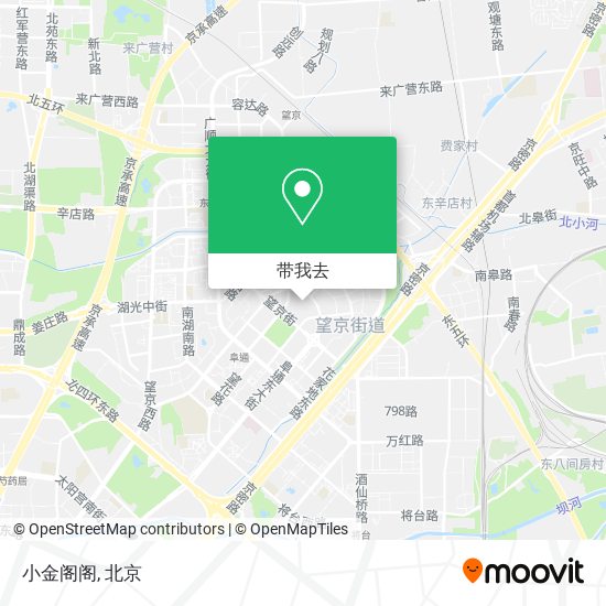 小金阁阁地图