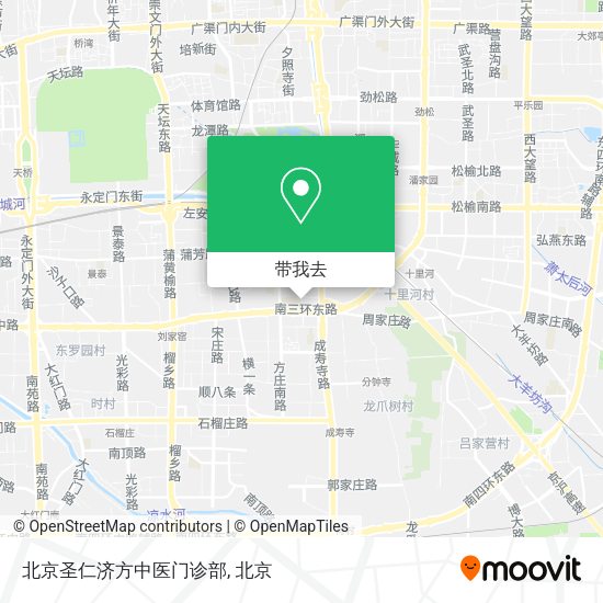 北京圣仁济方中医门诊部地图