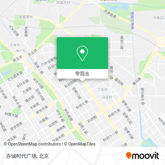 亦城时代广场地图