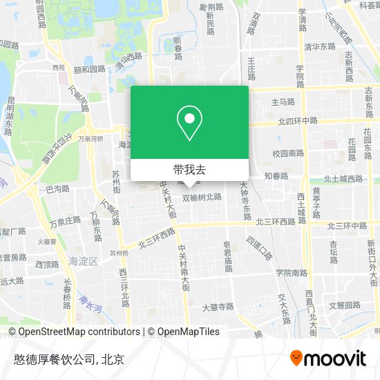 憨德厚餐饮公司地图