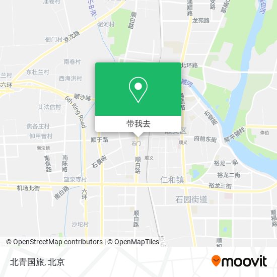 北青国旅地图