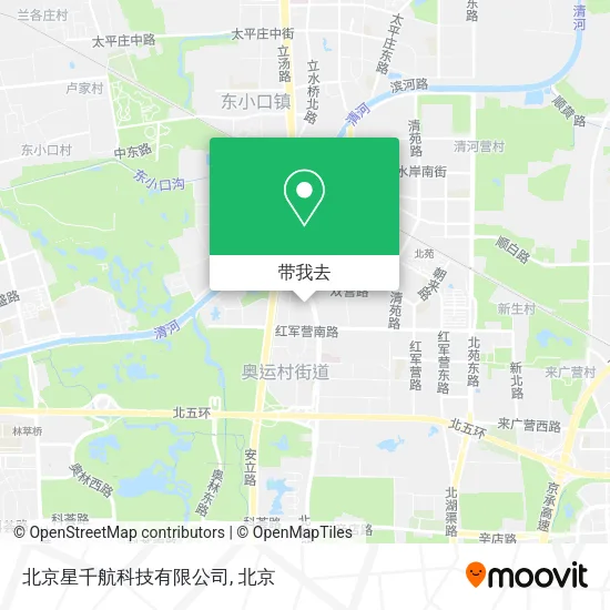 北京星千航科技有限公司地图