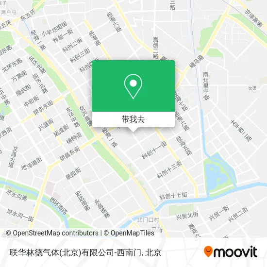 联华林德气体(北京)有限公司-西南门地图