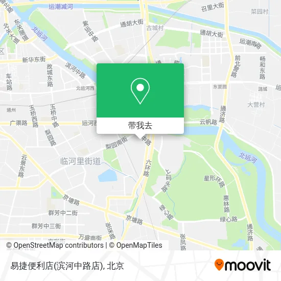 易捷便利店(滨河中路店)地图
