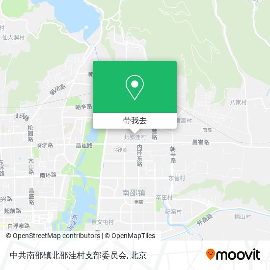 中共南邵镇北邵洼村支部委员会地图