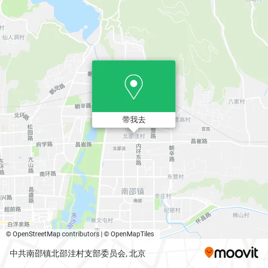 中共南邵镇北邵洼村支部委员会地图