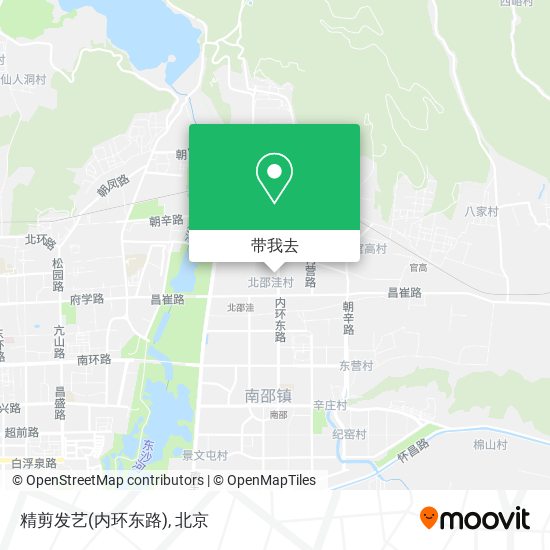 精剪发艺(内环东路)地图