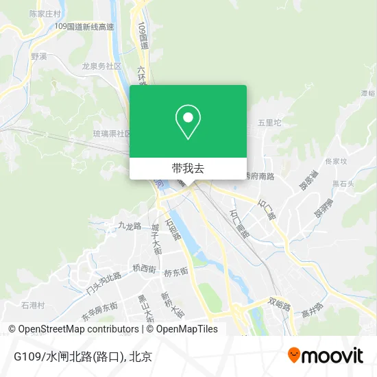 G109/水闸北路(路口)地图