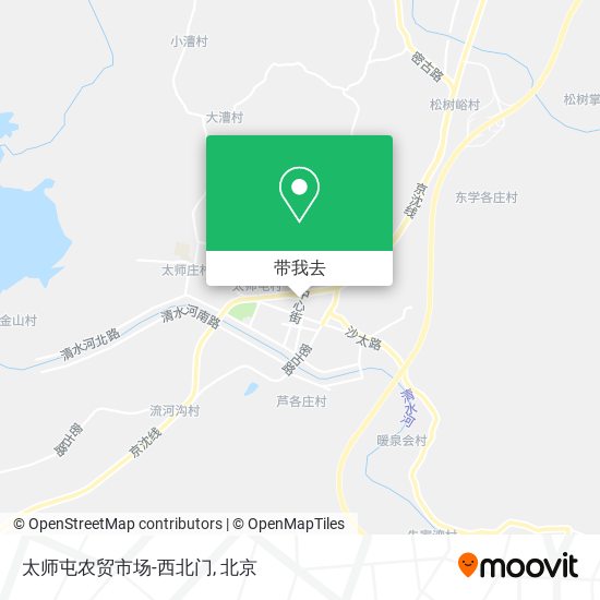 太师屯农贸市场-西北门地图