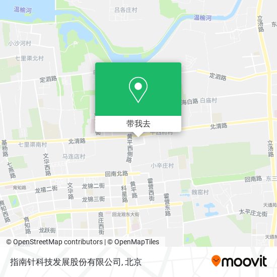 指南针科技发展股份有限公司地图