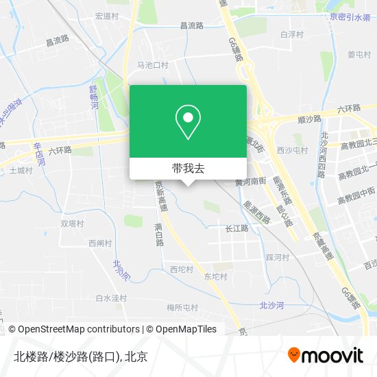 北楼路/楼沙路(路口)地图