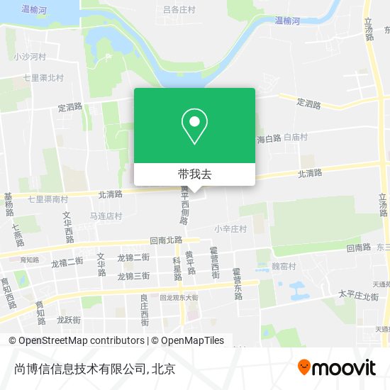 尚博信信息技术有限公司地图