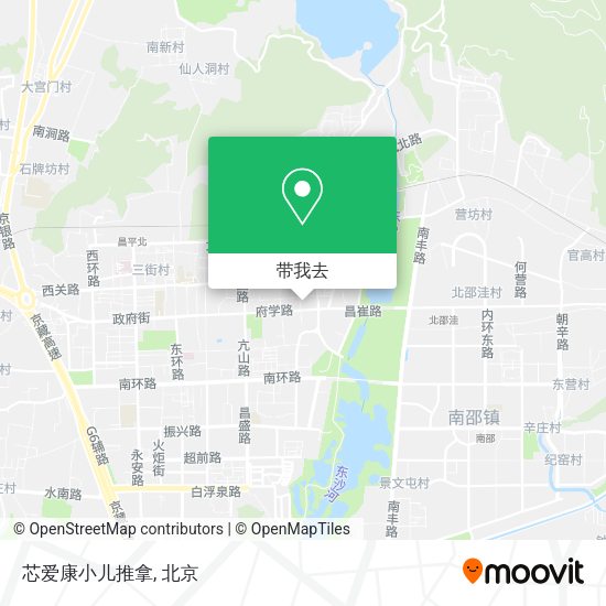 芯爱康小儿推拿地图