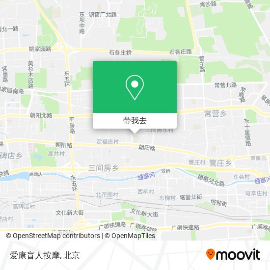 爱康盲人按摩地图