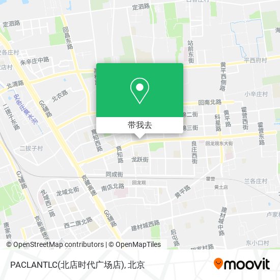 PACLANTLC(北店时代广场店)地图