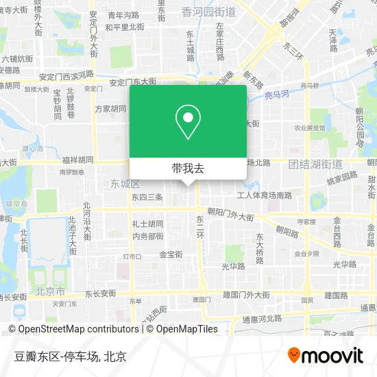 豆瓣东区-停车场地图
