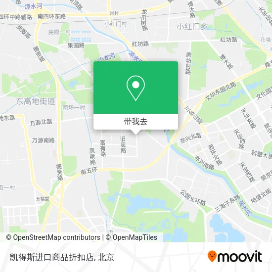 凯得斯进口商品折扣店地图