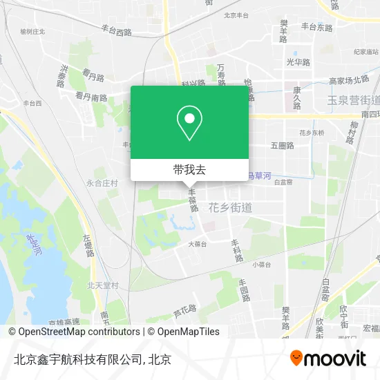 北京鑫宇航科技有限公司地图