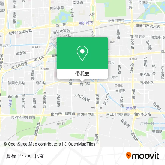 鑫福里小区地图