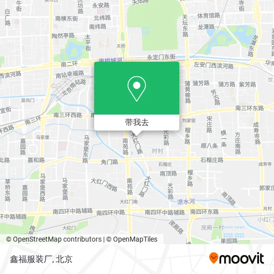 鑫福服装厂地图