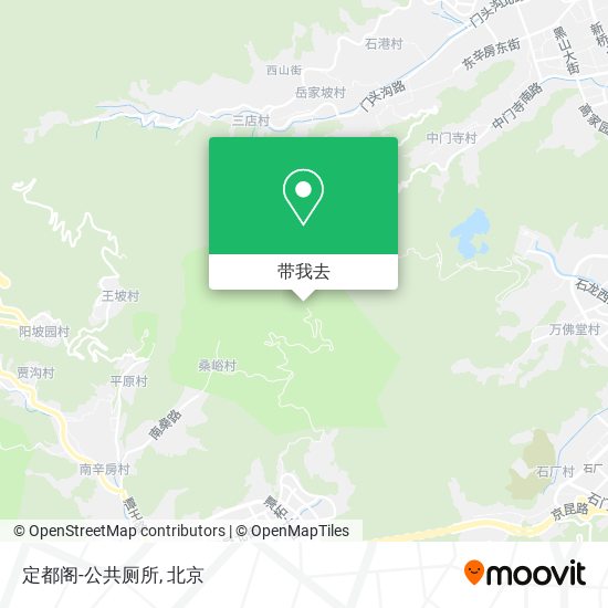 定都阁-公共厕所地图