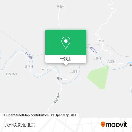八卦喷泉池地图