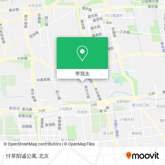仟草阳诚公寓地图