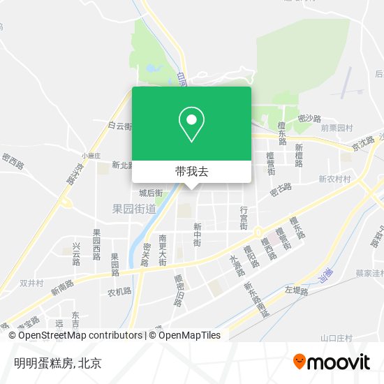 明明蛋糕房地图