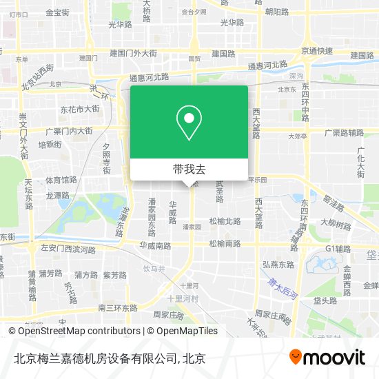 北京梅兰嘉德机房设备有限公司地图