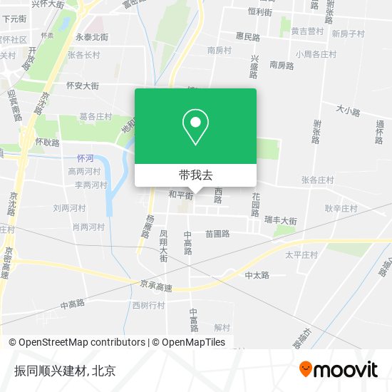 振同顺兴建材地图
