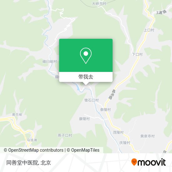 同善堂中医院地图