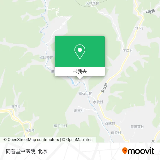 同善堂中医院地图