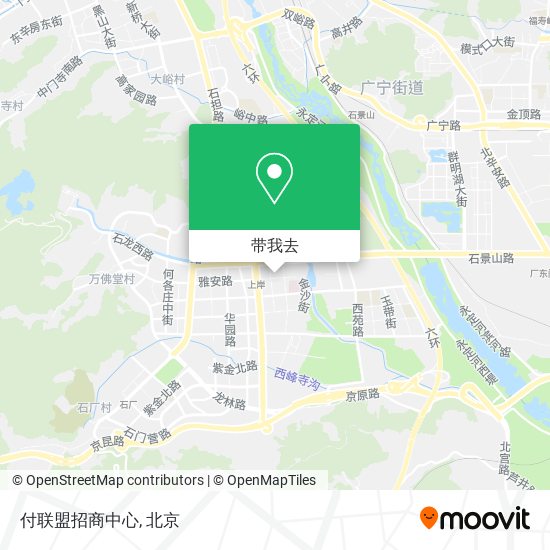 付联盟招商中心地图