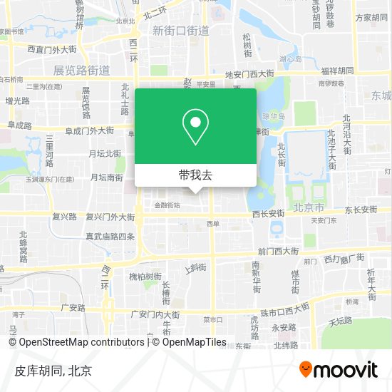 皮库胡同地图
