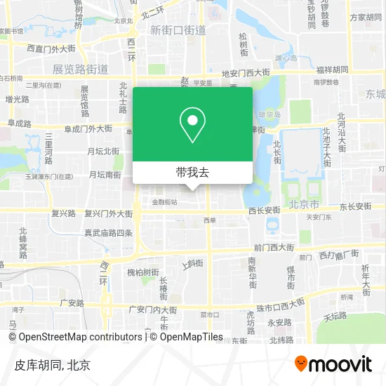 皮库胡同地图