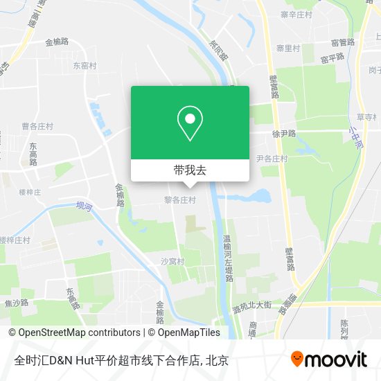 全时汇D&N Hut平价超市线下合作店地图
