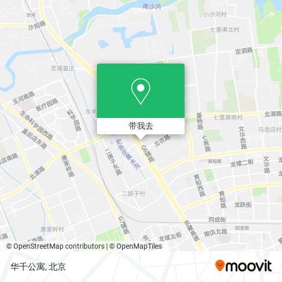 华千公寓地图