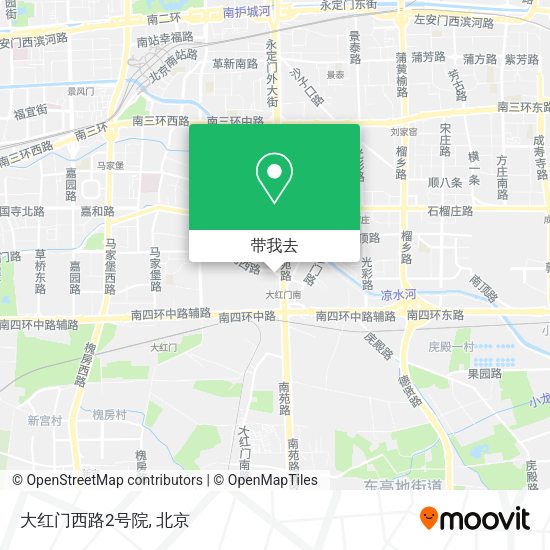 大红门西路2号院地图