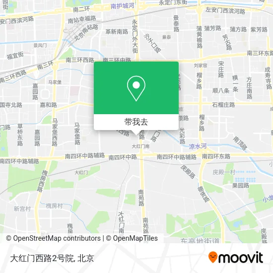 大红门西路2号院地图