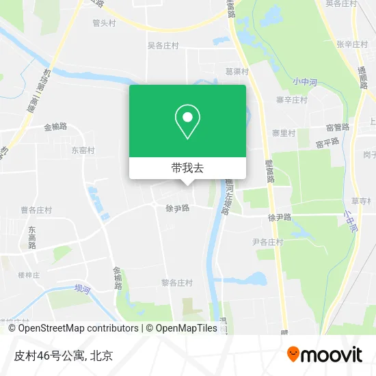 皮村46号公寓地图