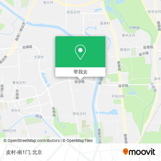 皮村-南1门地图