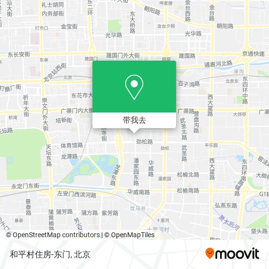 和平村住房-东门地图