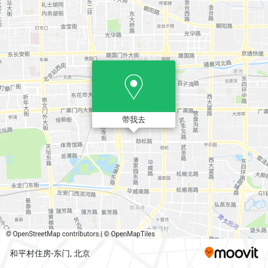 和平村住房-东门地图