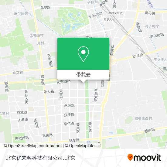 北京优来客科技有限公司地图