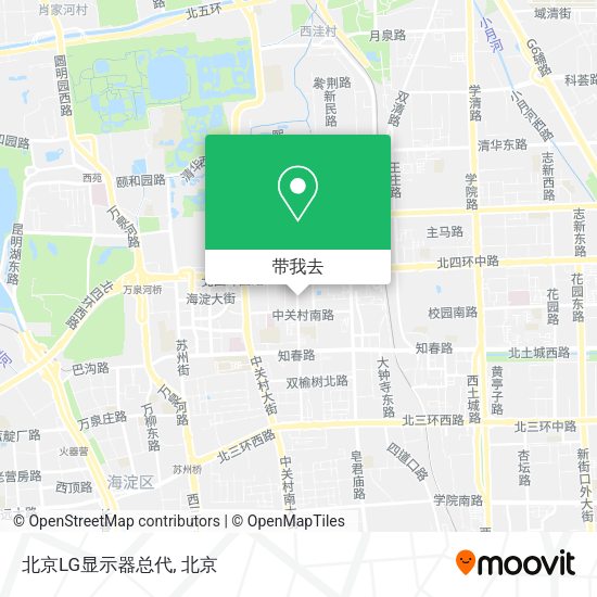 北京LG显示器总代地图