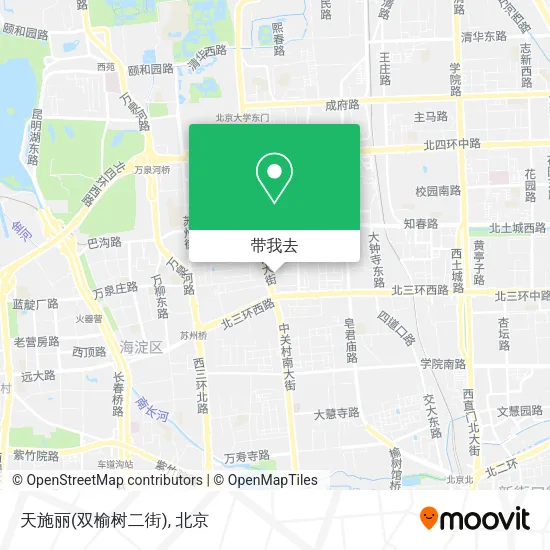 天施丽(双榆树二街)地图