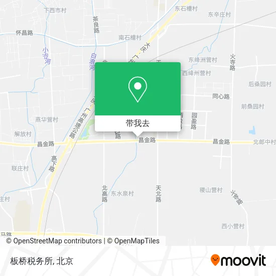 板桥税务所地图
