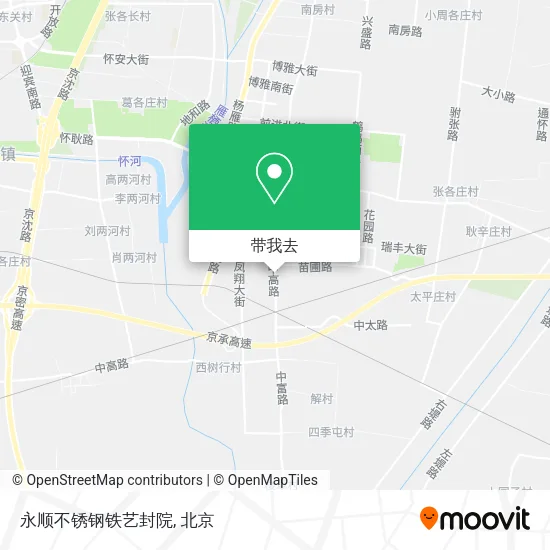 永顺不锈钢铁艺封院地图